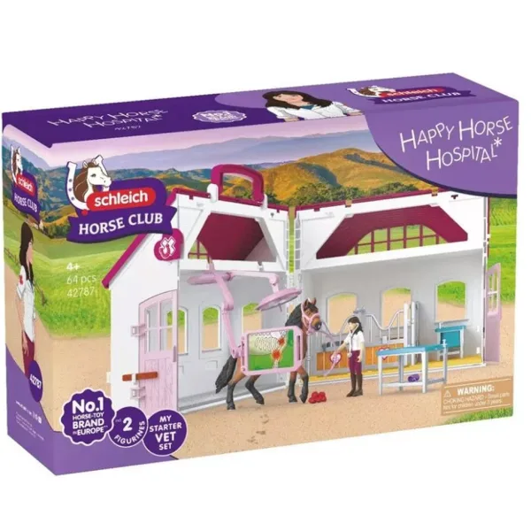 Schleich: Horse Club Giocattolo Felice Stalla dei Cavalli (42787) immagine 1