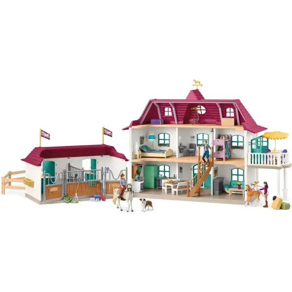 Schleich: Horse Club - Set di gioco Lago Lovarda (42706) immagine 3