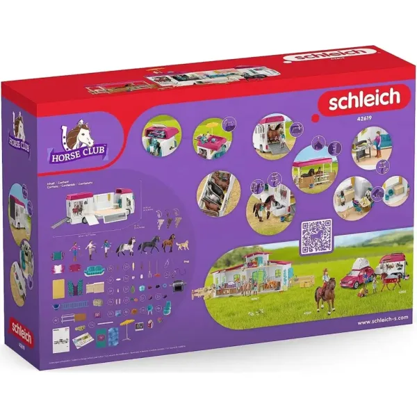 Schleich: Horse Club - Set di trasporto cavalli (42619) immagine 2