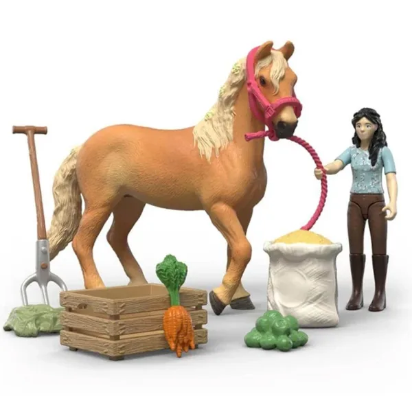 Schleich: Set di cura per cavalli di Emily (42797) immagine 2