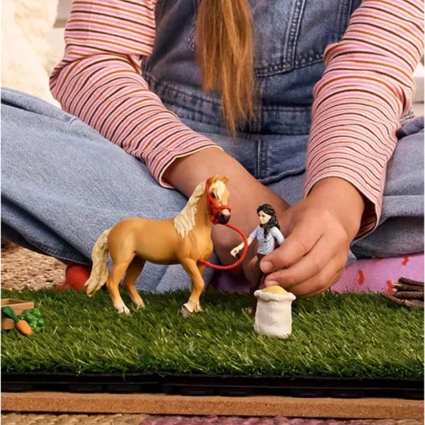 Schleich: Set di cura per cavalli di Emily (42797) immagine 4
