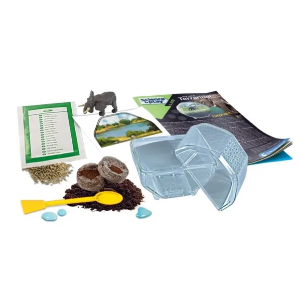 Science & Play: Mini elefante terrario set di gioco - Clementoni immagine 3