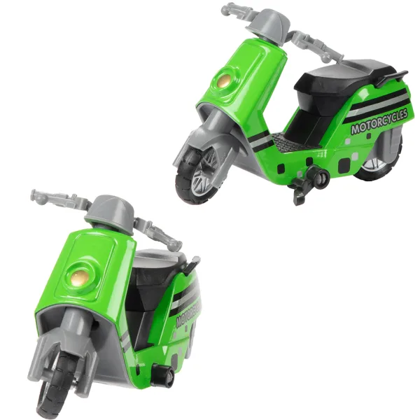 Scooter retro a pedali in diverse varianti 1 pz immagine 3