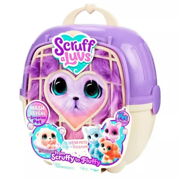 Scruff a Luv - set di salvataggio per animali domestici sorpresa serie 3 immagine 1