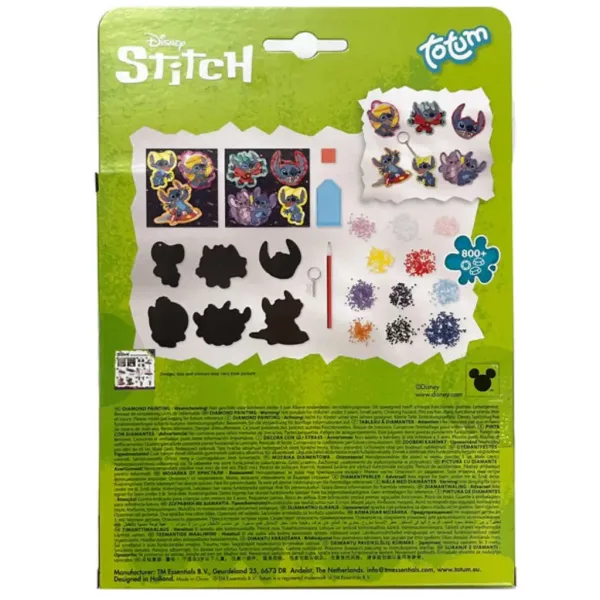 Set creativo per la creazione di magneti Disney Stitch - Totum immagine 2