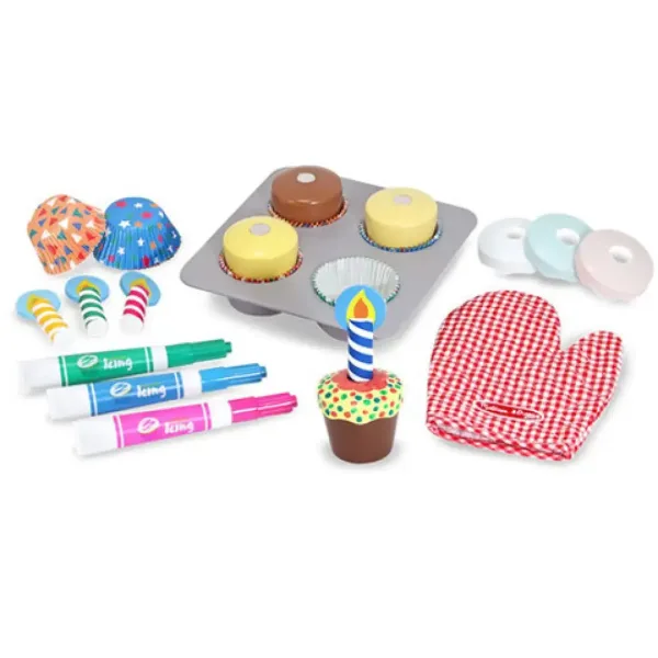 Set di giochi per cupcake da cucina - Melissa & Doug immagine 2