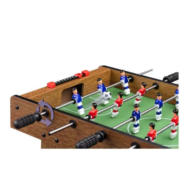 Set da tavolo in legno per calciobalilla - Woodyland immagine 2