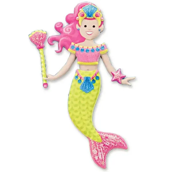 Sirena puffo adesivo set - Melissa & Doug immagine 3
