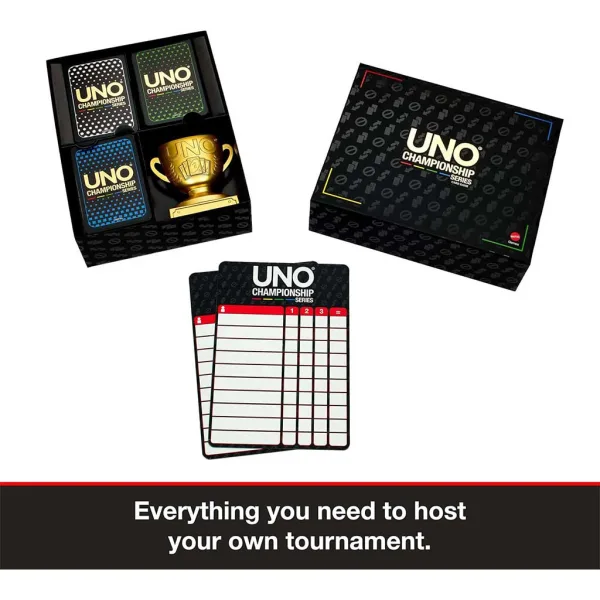 Set di carte UNO Campione - Mattel immagine 4