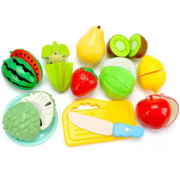 Set di giochi di frutta affettabile con tagliere immagine 2