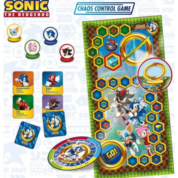 Set di gioco da tavolo Sonic Speedy immagine 2