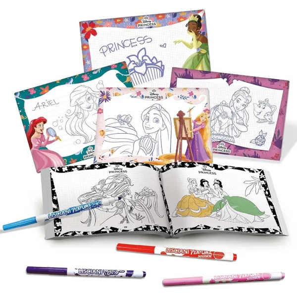 Set scuola di disegno delle Principesse Disney - Lisciani immagine 2