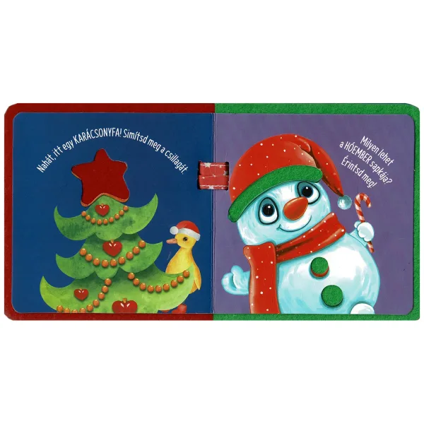 Si avvicina il Natale libro morbido per bambini immagine 2