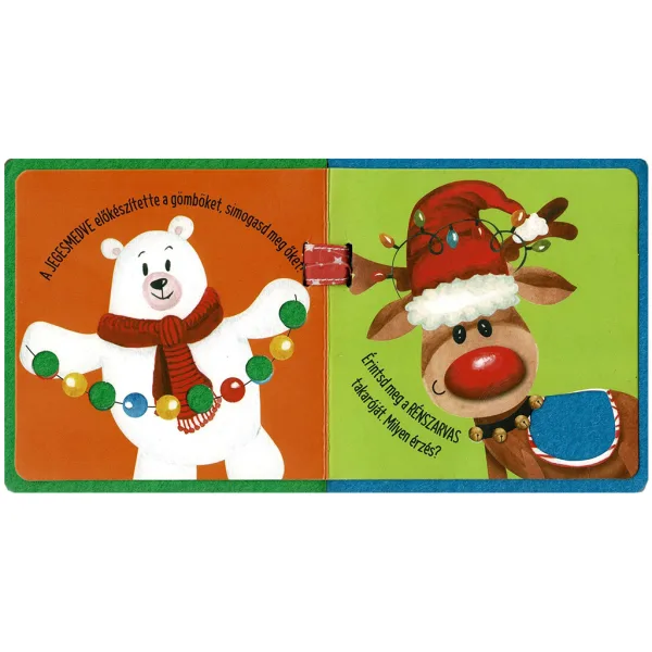 Si avvicina il Natale libro morbido per bambini immagine 3