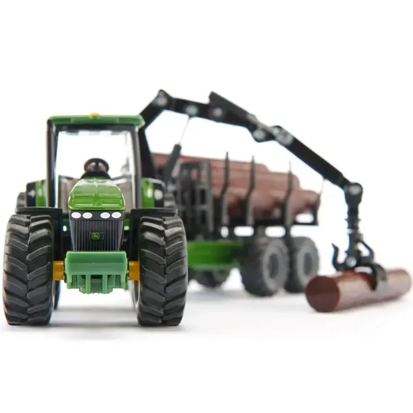SIKU trattore trasportatore di tronchi John Deere 1/50 immagine 2