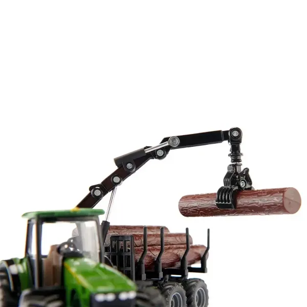 SIKU trattore trasportatore di tronchi John Deere 1/50 immagine 4
