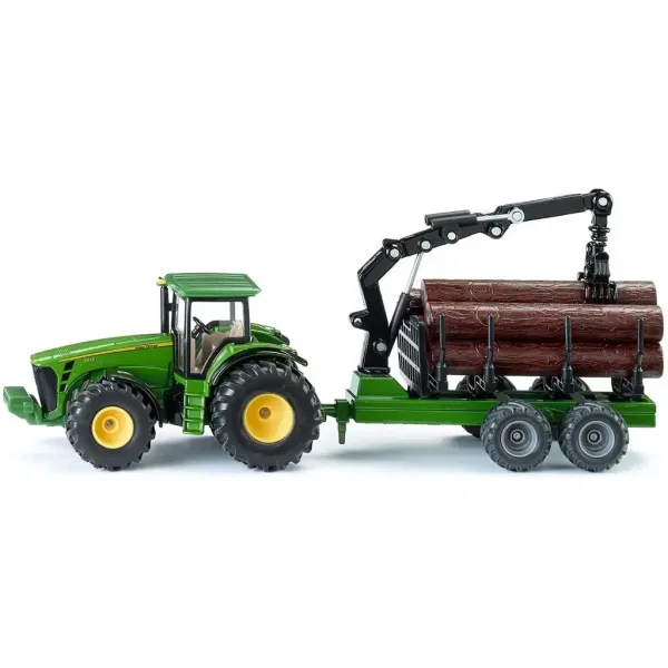 SIKU trattore trasportatore di tronchi John Deere 1/50 immagine 1