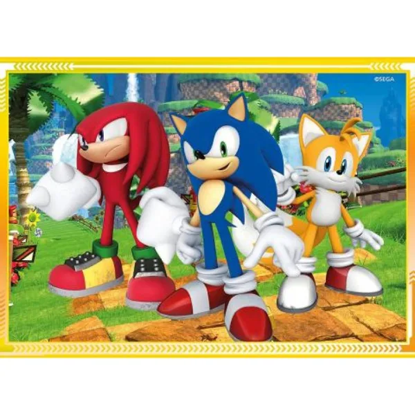 Sonic 4 in 1 puzzle - Clementoni immagine 2