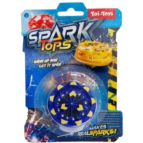 Spark Tops trottola scintillante assortita 1pz immagine 3