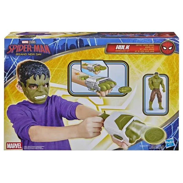 Spider-Man Nuovo giorno: set Hulk Gamma blast – Hasbro immagine 2