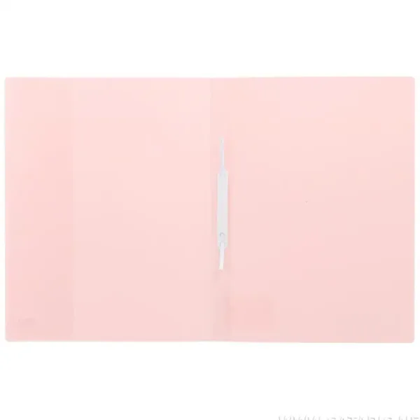 Spirit: Cartella ad anelli con porta carte in arancione pastello A4 immagine 2