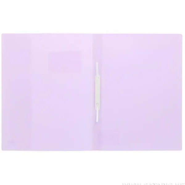 Spirit: Cartella ad anelli con porta carte in colore lilla chiaro A4 immagine 2