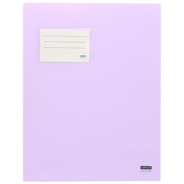Spirit: Cartella ad anelli con porta carte in colore lilla chiaro A4 immagine 1
