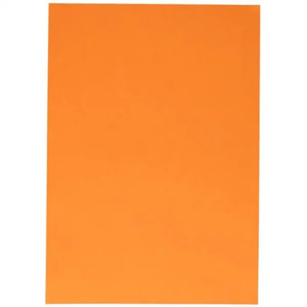 Spirit: Cartone decorativo arancione chiaro 220g formato A/4 1pz immagine 1