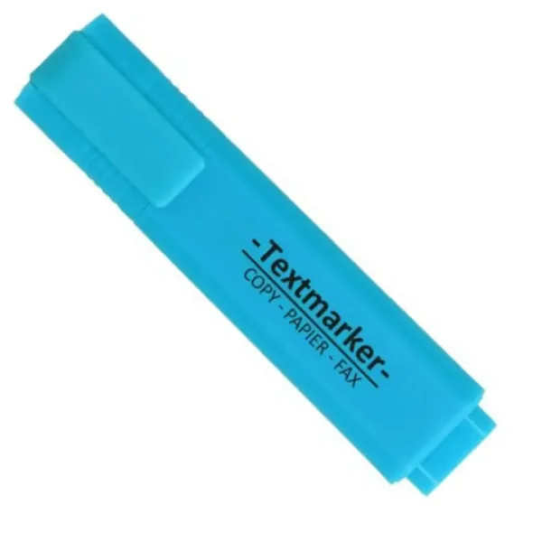 Spirit: Evidenziatore neon blu con punta tagliata da 1-4mm immagine 1