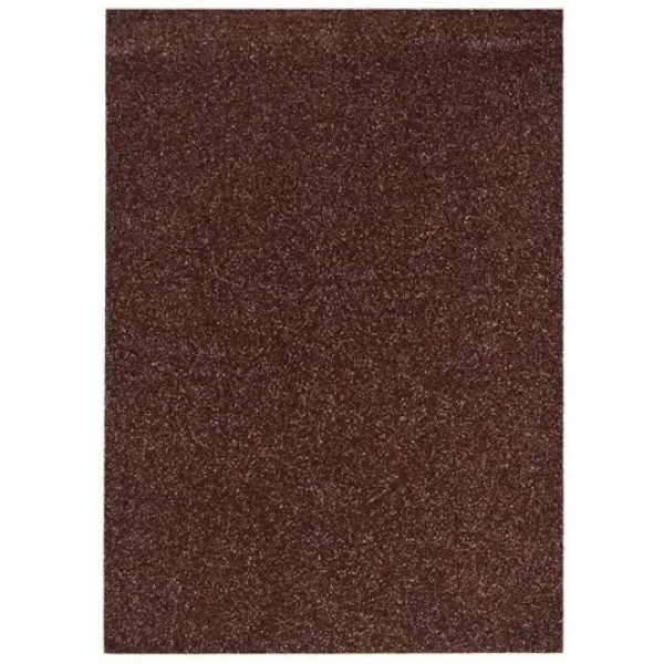 Spirit: Foglio di schiuma decorativa scintillante marrone A/4 1pz immagine 1
