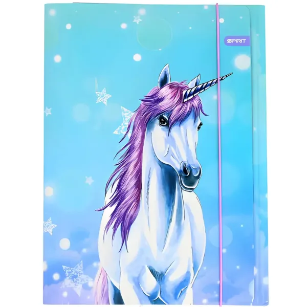 Spirit: Little Dream mappa di gomma unicorno A/4 immagine 1