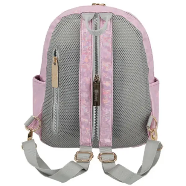 Spirit: Lizzy zaino rosa arrotondato, zaino 27x12,5x33cm immagine 2