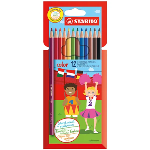 Stabilo: Set di matite colorate da 12 pezzi unico immagine 1
