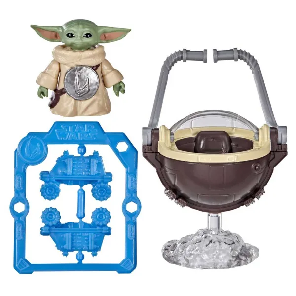 Star Wars: ActionVerse figura di Grogu da 11 cm con accessori - Hasbro immagine 2