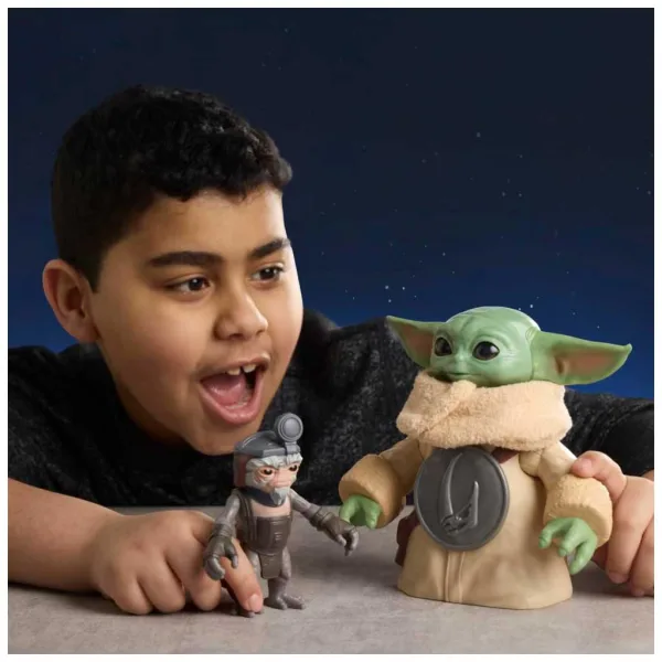 Star Wars: Figura Grogu Abbracciante - Hasbro immagine 4