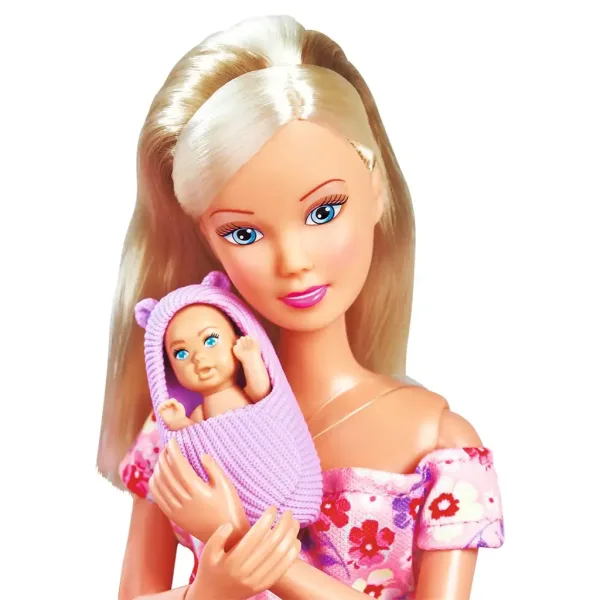 Steffi Love: Steffi bambola incinta con culla e accessori - Simba Toys immagine 3