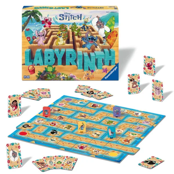 Stitch labirinto gioco da tavolo - Ravensburger immagine 3