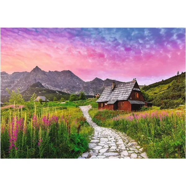 Strada verso le cime dei Tatra – puzzle da 500 pezzi – Trefl immagine 2