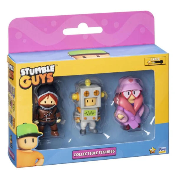 Stumble Guys set di figure da 3 pezzi in diverse varianti serie 2 immagine 2