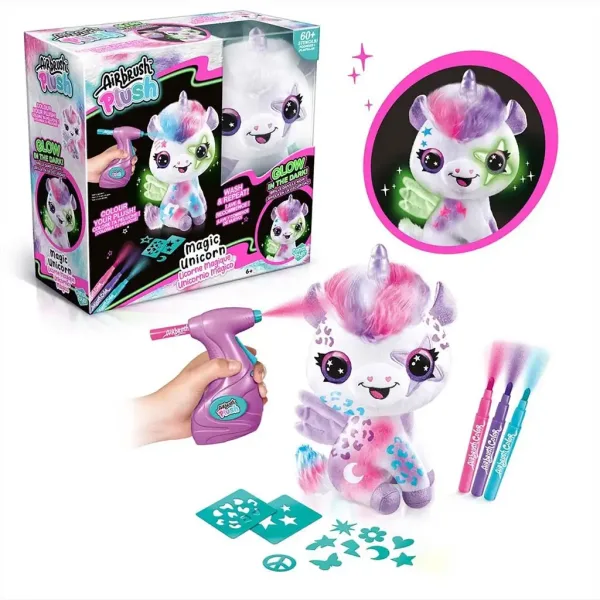 Style4Ever Unicorno luminoso al buio da colorare set immagine 2
