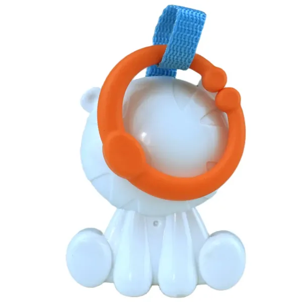 Sun Baby: Allegra tigre bianco senza BPA sonaglio per bambini immagine 3