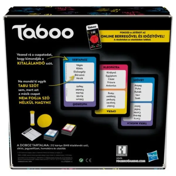 Tabù (Taboo) gioco da tavolo familiare - Hasbro immagine 2