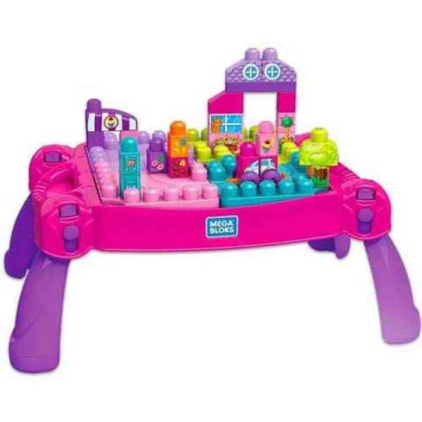 Tavolo da costruzione per ragazze - Mega Bloks immagine 2
