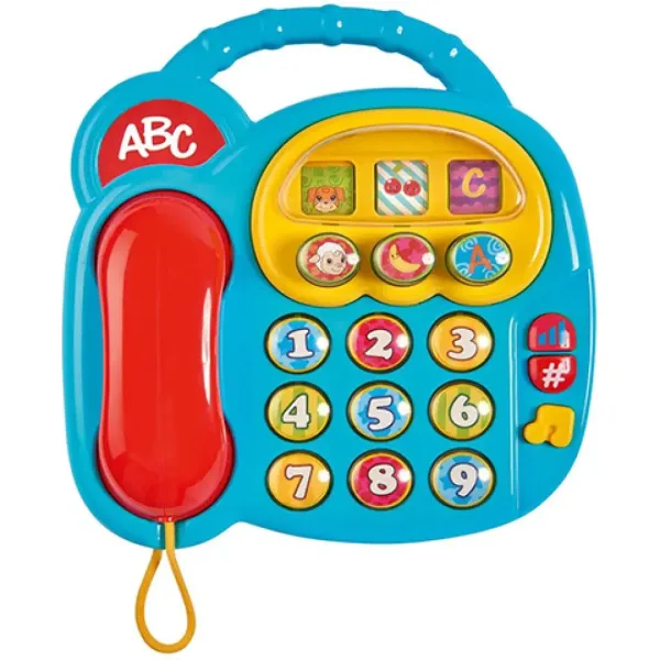 Telefono colorato ABC con effetti di luce e suono - Simba Toys immagine 2