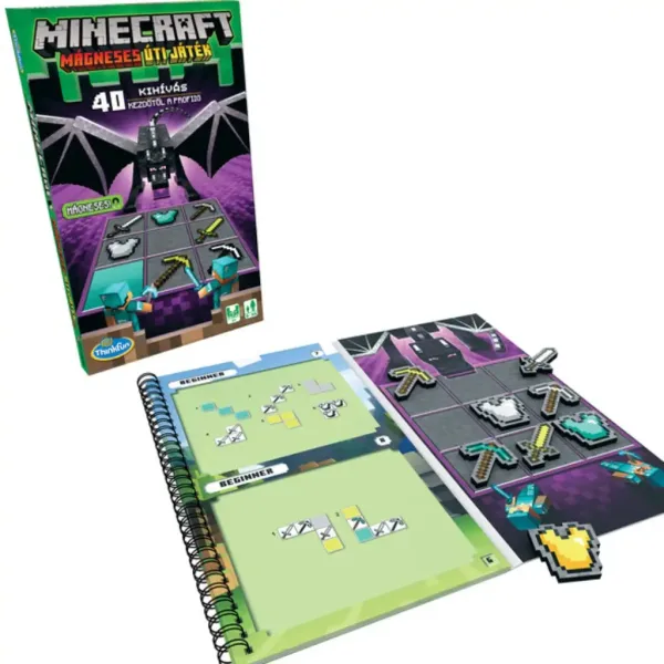 Thinkfun: Gioco da viaggio magnetico di Minecraft immagine 2