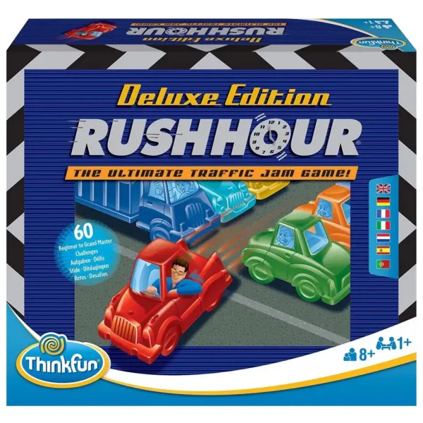 Thinkfun: Rush Hour Deluxe Edition gioco da tavolo immagine 2