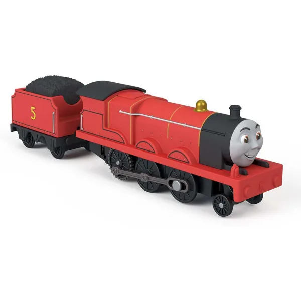 Thomas e i suoi amici: Locomotiva motorizzata - James - Mattel immagine 2