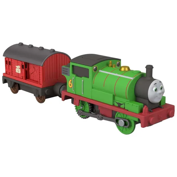 Thomas e i suoi amici: Locomotiva motorizzata - Percy - Mattel immagine 2