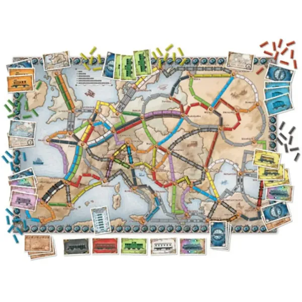 Ticket to Ride Europa gioco da tavolo immagine 3