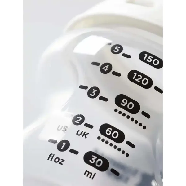 Tommee Tippee: Closer To Nature bottiglia trasparente 150ml (0 mesi+) immagine 3